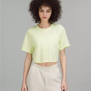 Lululemon Relaxed Cropped Crewneck T-shirt